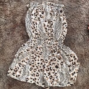 Cheetah romper